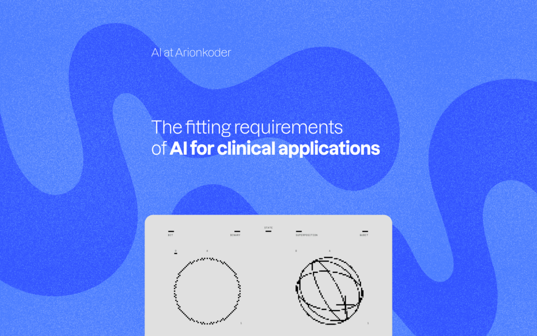 The fitting requirements of AI for clinical applications